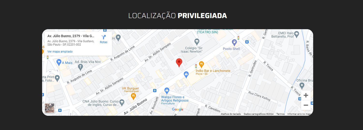 Buono Prime - Localização - Endereço